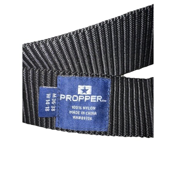 PROPPER Black Nylon Unisex Tactical Belt -Men's36-38 Womens 14-18 - Picture 2 of 4
